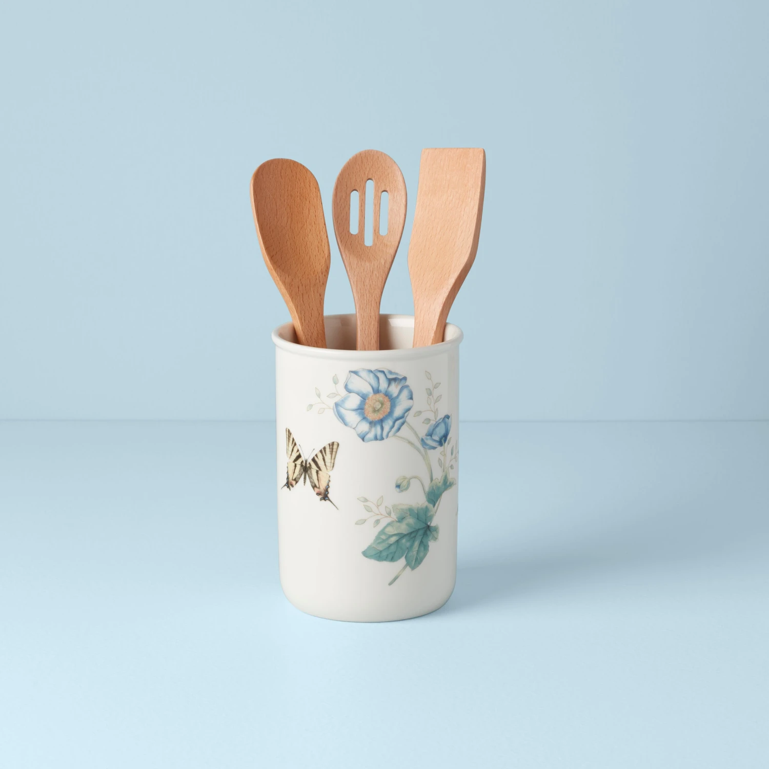 Lenox Butterfly Meadow 4-Piece Utensil Holder Set 4 Lenox Butterfly Meadow 4-Piece Utensil Holder Set - Image 2