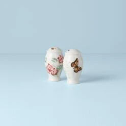 Lenox Butterfly Meadow Salt & Pepper Shakers -Lenox Shop 888265 w12