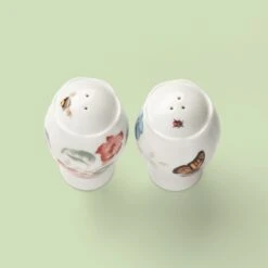 Lenox Butterfly Meadow Salt & Pepper Shakers -Lenox Shop 888265 w13