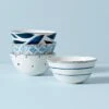 Lenox Blue Bay 4-Piece Dessert Bowl Set 2 Lenox Blue Bay 4-Piece Dessert Bowl Set -Lenox Shop 890196 w10