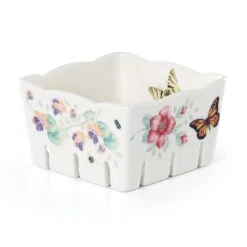 Lenox Butterfly Meadow Berry Bowl -Lenox Shop 890445 wHR