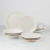 Lenox French Perle 12-Piece Plate & Bowl Dinnerware Set -Lenox Shop 890951 w10