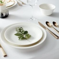 Lenox Profile White Porcelain 4-Piece Dinner Plate Set 13 Lenox Profile White Porcelain 4-Piece Dinner Plate Set -Lenox Shop 891166 w16