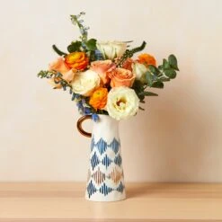 Lenox Blue Bay Medium Pitcher 7 Lenox Blue Bay Medium Pitcher -Lenox Shop 891206 LNP S23 FEA 1