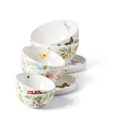 Lenox Butterfly Meadow Luna 8-Piece Nesting Dinnerware -Lenox Shop 892493 w17