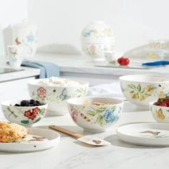 Lenox Butterfly Meadow Luna 8-Piece Nesting Dinnerware -Lenox Shop 892493 w22