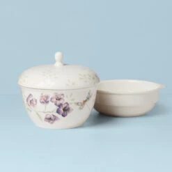 Lenox Butterfly Meadow 3-Piece Stackable Bowl Set 11 Lenox Butterfly Meadow 3-Piece Stackable Bowl Set -Lenox Shop 892759 w13