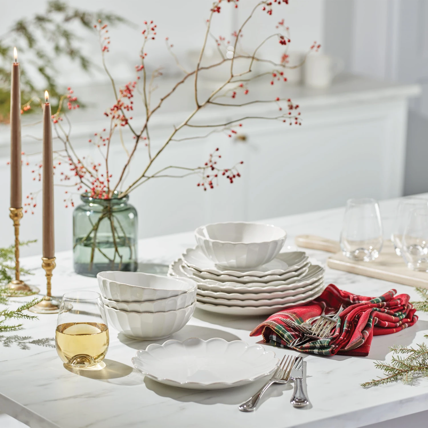 Lenox French Perle Scallop 12-Piece Dinnerware Set 13 Lenox French Perle Scallop 12-Piece Dinnerware Set - Image 11