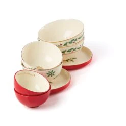 Lenox Holiday Luna 8-Piece Nesting Dinnerware Set 21 Lenox Holiday Luna 8-Piece Nesting Dinnerware Set -Lenox Shop 893494 w12