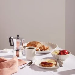 Lenox French Perle Scallop Mugs, Set Of 4 8 Lenox French Perle Scallop Mugs, Set Of 4 -Lenox Shop 893545 893544 893549 LNP S21 FEA 1