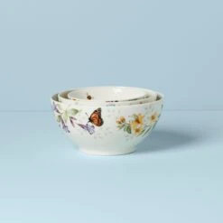 Lenox Butterfly Meadow 3-Piece Bowl Set