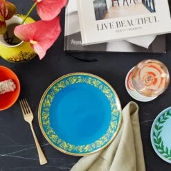 Lenox LX Remix Assorted 4-Piece Accent Plate Set 11 Lenox LX Remix Assorted 4-Piece Accent Plate Set -Lenox Shop 893639 w11