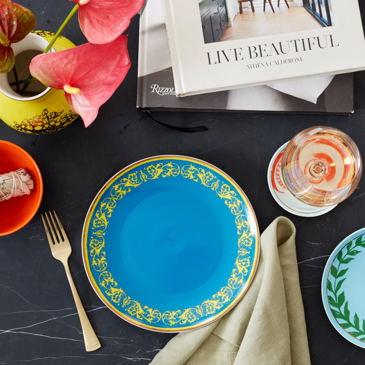 Lenox LX Remix Assorted 4-Piece Accent Plate Set 5 Lenox LX Remix Assorted 4-Piece Accent Plate Set - Image 3