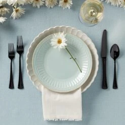 Lenox Portola Black 20-Piece Flatware Set -Lenox Shop 893677 w14