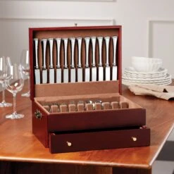 Lenox Mahogany Flatware Chest -Lenox Shop 893826 w11 245b03af 396c 48ec ae61 3ac7db4701d4