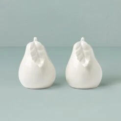 Lenox Wicker Creek Pear Salt & Pepper Set