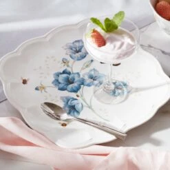 Lenox Butterfly Meadow Square 4pc Dinner Plates -Lenox Shop 894105 895370 6205264 894303 LNP F23 FEA 8 55ccb546 ed82 436f 9c59 b6c9141b3dd6