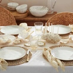Lenox Oyster Bay 12-Piece Dinnerware Set -Lenox Shop 894223 894096 894092 894561 894587 LNP F23 FEA GIFF SM