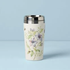 Lenox Butterfly Meadow Bamboo Travel Mug -Lenox Shop 894270 w12