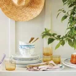 Lenox Butterfly Meadow Cottage 4-Piece Rice Bowls -Lenox Shop 894281 w11