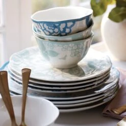 Lenox Butterfly Meadow Cottage 4-Piece Rice Bowls -Lenox Shop 894281 w12