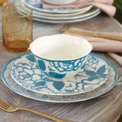 Lenox Butterfly Meadow Cottage 4-Piece Rice Bowls -Lenox Shop 894281 w13