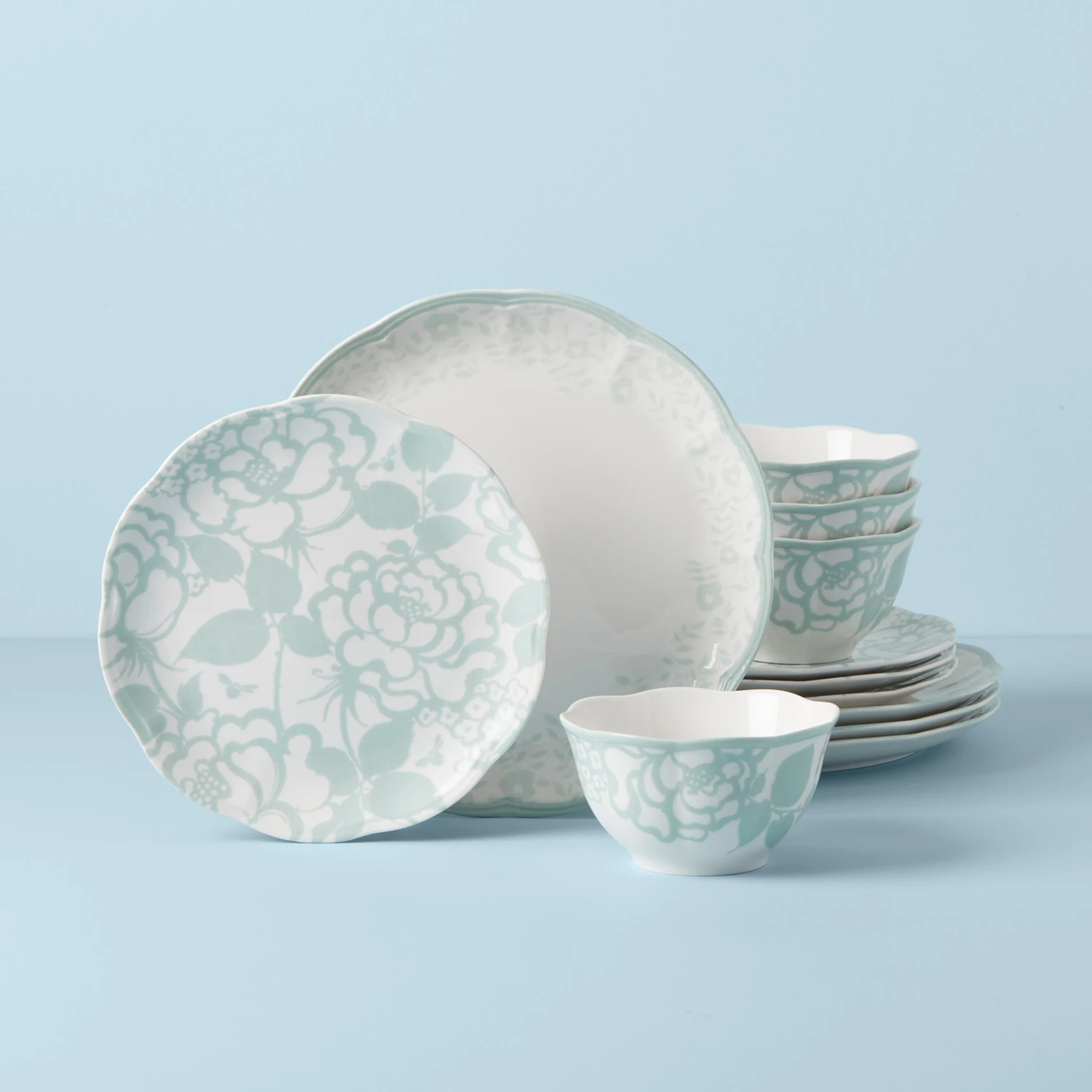 Lenox Butterfly Meadow Cottage 12-Piece Dinnerware Set 7 Lenox Butterfly Meadow Cottage 12-Piece Dinnerware Set - Image 5
