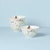 Lenox Butterfly Meadow Vines 4PC Rice Bowl Set -Lenox Shop 894543 w10