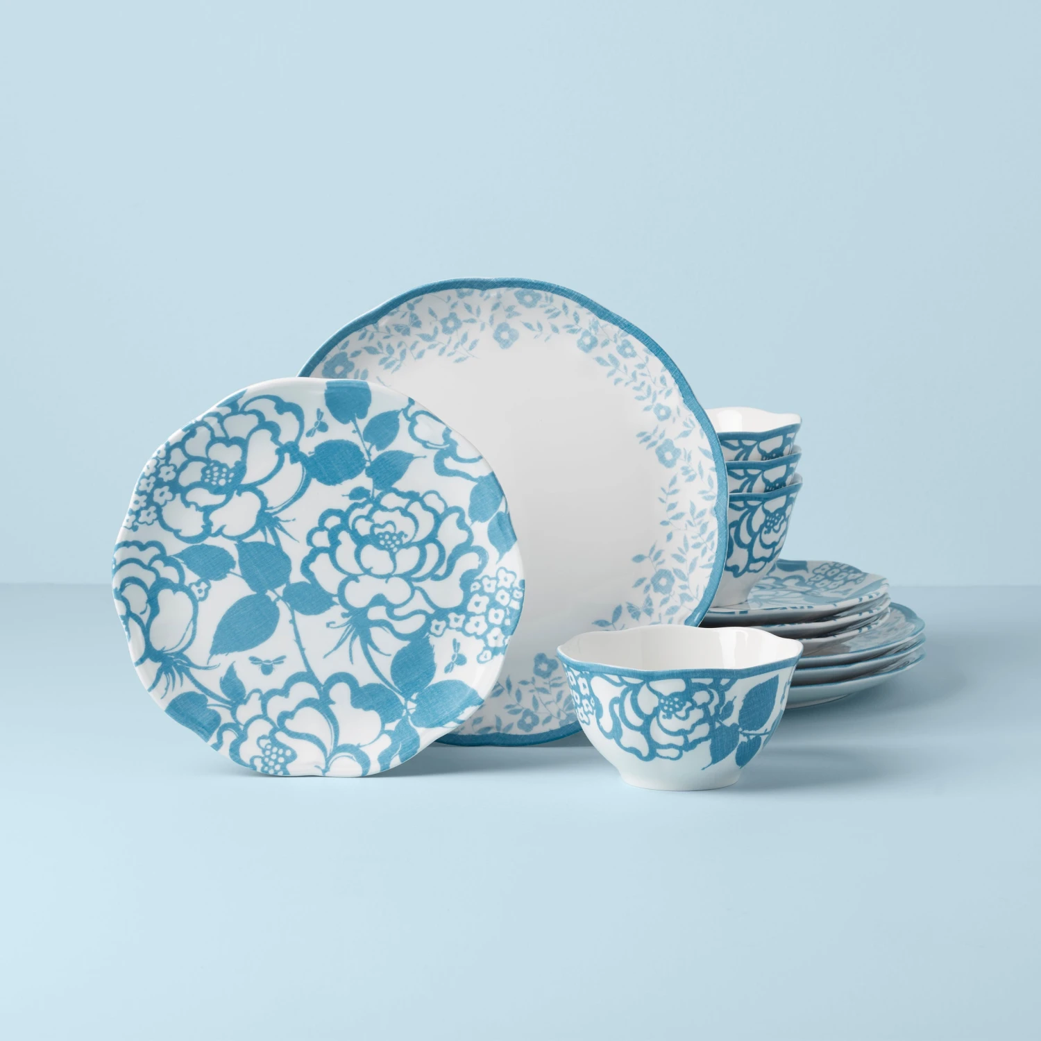 Lenox Butterfly Meadow Cottage 12-Piece Dinnerware Set 3 Lenox Butterfly Meadow Cottage 12-Piece Dinnerware Set