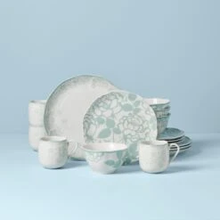 Lenox Butterfly Meadow Cottage 16-Piece Dinnerware Set