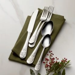 Lenox Chestnut Ridge 65-Piece Flatware Set 11 Lenox Chestnut Ridge 65-Piece Flatware Set -Lenox Shop 894645 LHOL 23 FEA