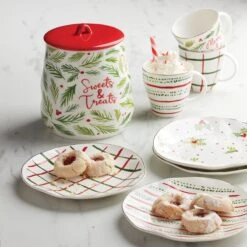 Lenox Bayberry Cookie Jar -Lenox Shop 895260 895262 LHOL 23 FEA 1