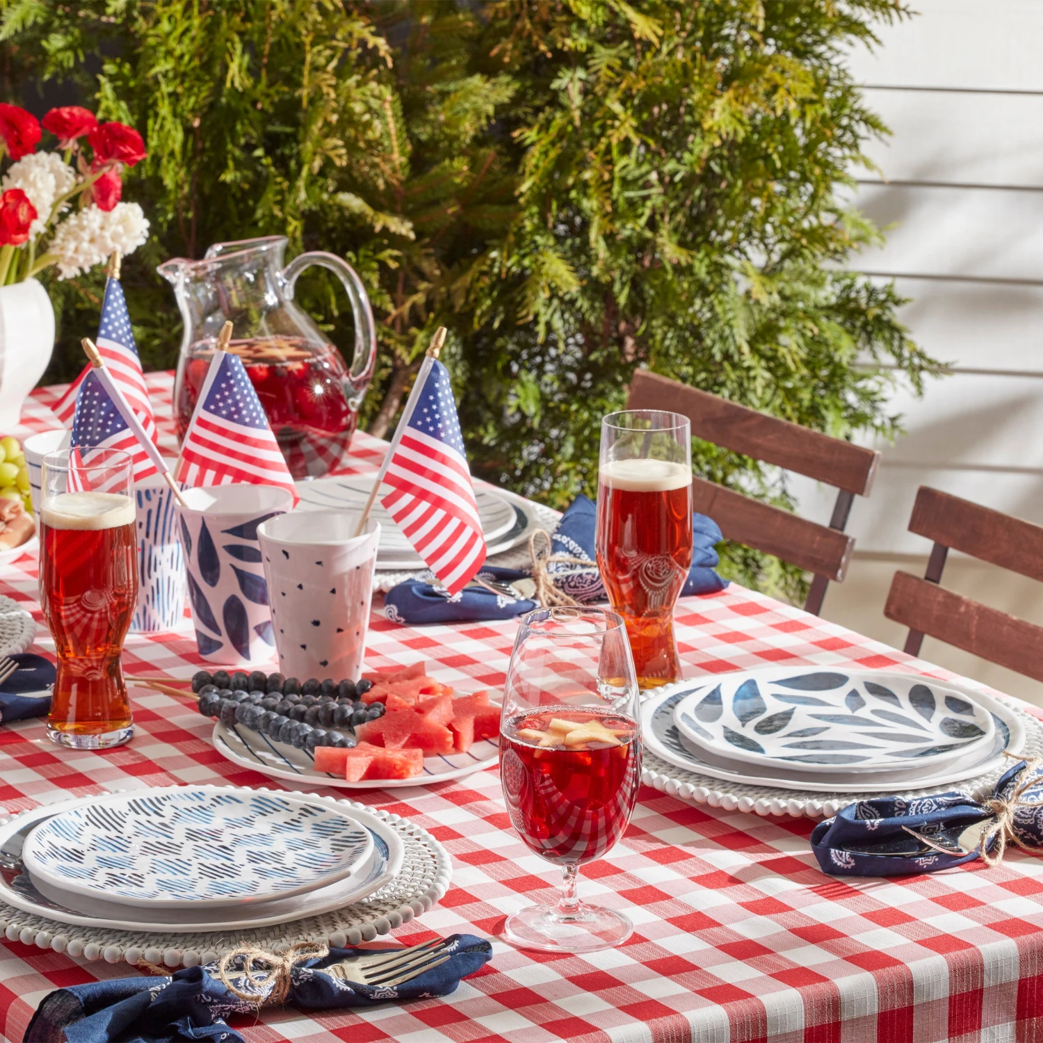 Lenox Blue Bay Melamine Dinner Plates, Set Of 4 5 Lenox Blue Bay Melamine Dinner Plates, Set Of 4 - Image 3