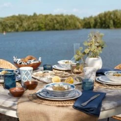 Lenox Blue Bay Melamine Assorted Accent Plates, Set Of 4 -Lenox Shop 895323 LNP S23 FEA 7 101d9d71 d553 43b5 85f2 b8d0b49cc44d
