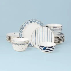 Lenox Blue Bay 24-Piece Dinnerware Set