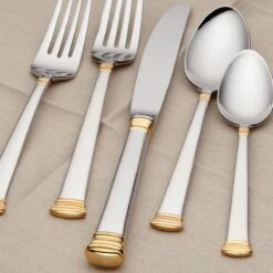 Lenox Eternal Gold 5-Piece Place Setting -Lenox Shop 9828092 w1 9b796087 103c 4213 aee7 40c2d8a38f7a