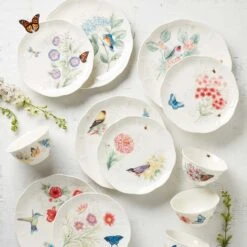 Lenox Butterfly Meadow Flutter 12-Piece Dinnerware Set 5 Lenox Butterfly Meadow Flutter 12-Piece Dinnerware Set -Lenox Shop BMFlutter 9dc40fd4 b0c4 4b97 b132 7948e7f60346