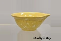 American Provincial Country Primitive Yellow Pottery Ceramic Wash Basin Bowl 21 American Provincial Country Primitive Yellow Pottery Ceramic Wash Basin Bowl -Lenox Shop american provincial country primitive yellow pottery ceramic wash basin bowl 9265