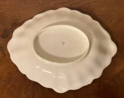 Antique 18th Century Derby Porcelain Oval Platter Decorated With An Urn Surrounded By Insects And Butterfly -Lenox Shop antique 18th century derby porcelain oval platter decorated with an urn surrounded by insects and butterfly 9551