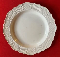 Antique 18th Century English George III Salt Glaze Round Charger Platter Or Meat Plate -Lenox Shop antique 18th century english george iii salt glaze round charger platter or meat plate 8588