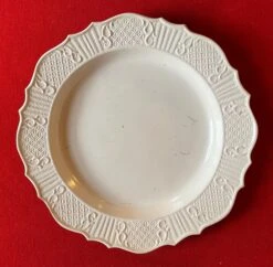 Antique 18th Century English George III Salt Glaze Round Charger Platter Or Meat Plate -Lenox Shop antique 18th century english george iii salt glaze round charger platter or meat plate 9170