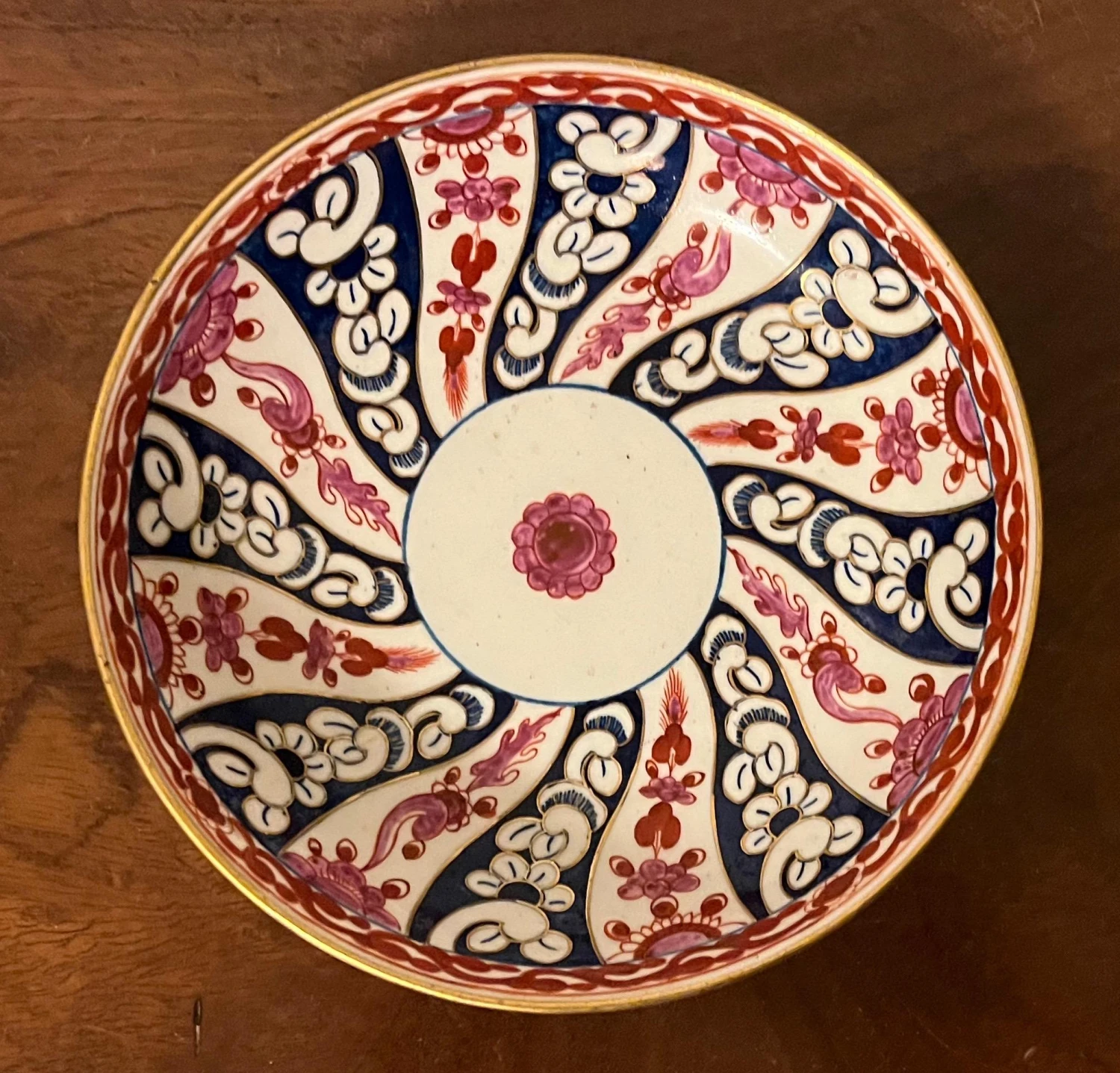 Antique 18th Century Worcester Porcelain Dish In The Queen Charlotte Pattern 10 Antique 18th Century Worcester Porcelain Dish In The Queen Charlotte Pattern - Image 8