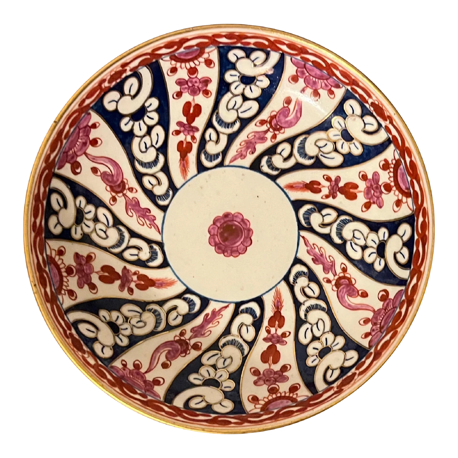 Antique 18th Century Worcester Porcelain Dish In The Queen Charlotte Pattern 3 Antique 18th Century Worcester Porcelain Dish In The Queen Charlotte Pattern