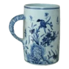 Antique 19th Century Samson Tin Glaze Faience Delft Tankard Mug Or Jug With Chinese & Masonic Decoration -Lenox Shop antique 19th century samson tin glaze faience delft tankard mug or jug with chinese and masonic decoration 7637