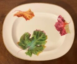 Antique 19th Century Wedgwood Shadow Leaf Porcelain Platter 14 Antique 19th Century Wedgwood Shadow Leaf Porcelain Platter -Lenox Shop antique 19th century wedgwood shadow leaf porcelain platter 0125