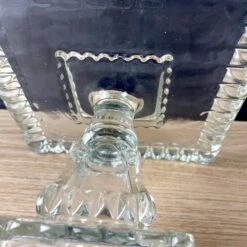 Antique Adams & Co. Eapg Wedding Cake Pedestal Cake Stand - Late 1800s -Lenox Shop antique adams and co eapg wedding cake pedestal cake stand late 1800s 7549