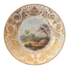 Antique Early 19th Century Derby Porcelain Landscape Plate Titled "In Devonshire" -Lenox Shop antique early 19th century derby porcelain landscape plate titled in devonshire 5182