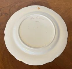 Antique Early 19th Century Spode Porcelain Botanical Plate Decorated With Hand Painted Named Specimen - Pease Earth-Nut -Lenox Shop antique early 19th century spode porcelain botanical plate decorated with hand painted named specimen pease earth nut 8341