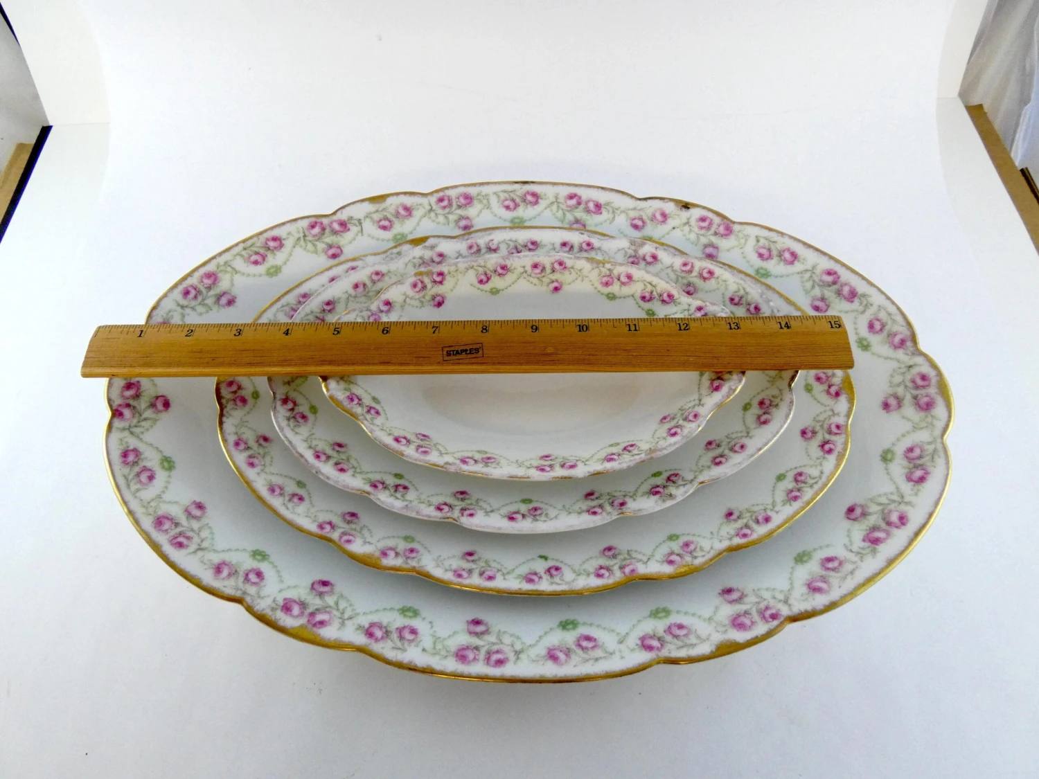 Antique Elite Limoges France Serving Dishes- 4 Pieces 8 Antique Elite Limoges France Serving Dishes- 4 Pieces - Image 6