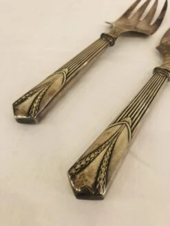 Antique French Art Deco Serving Cutlery, 1920s, Set Of 2 15 Antique French Art Deco Serving Cutlery, 1920s, Set Of 2 -Lenox Shop antique french art deco serving cutlery 1920s set of 2 1873
